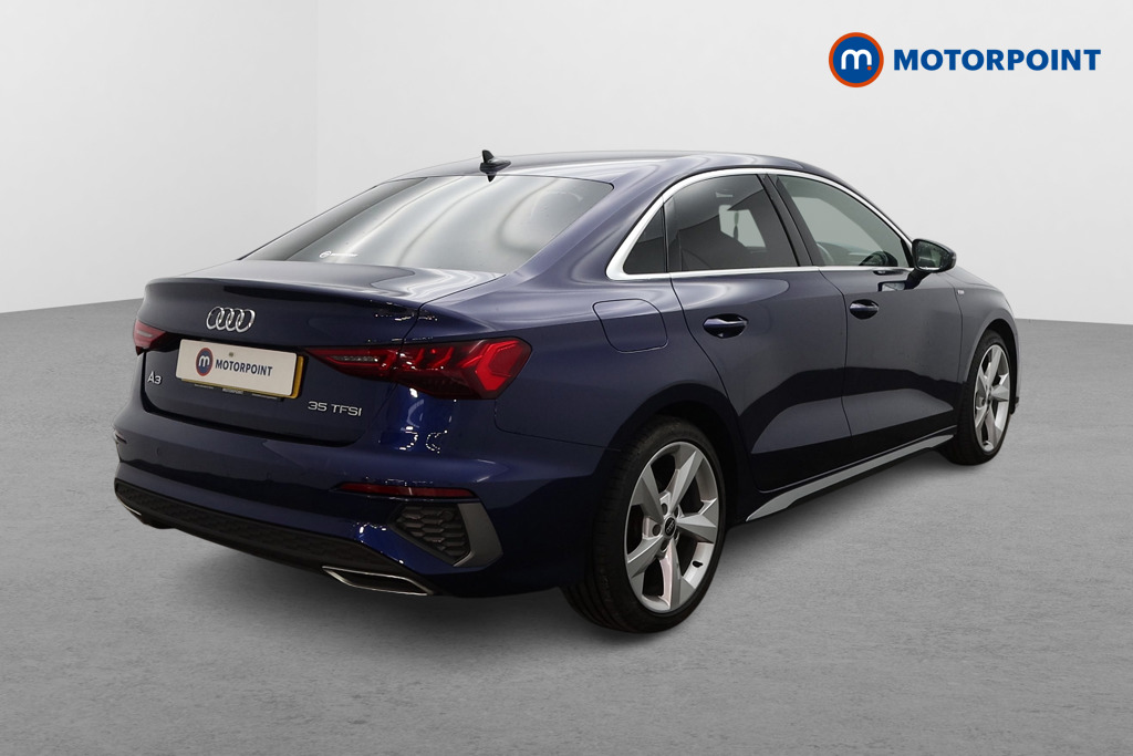 Audi A3 S Line Manual Petrol Saloon - Stock Number (1692574) - Drivers side rear corner