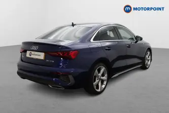 Audi A3 S Line Manual Petrol Saloon - Stock Number (1692574) - Drivers side rear corner