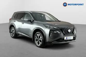 Nissan X-Trail N-Connecta Automatic Petrol-Electric Hybrid SUV - Stock Number (1693200) - Drivers side front corner