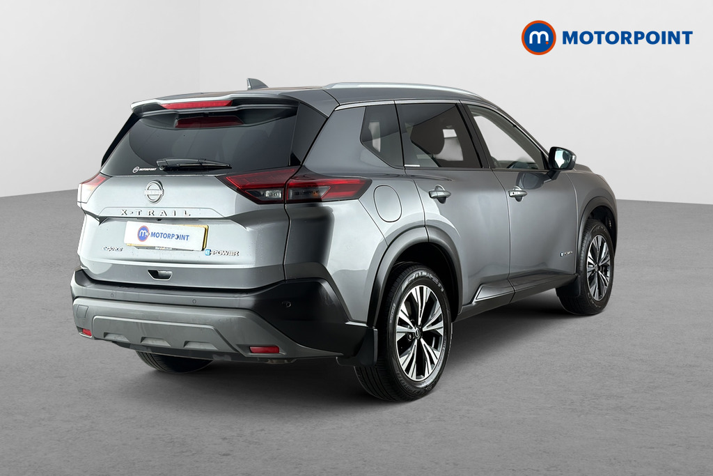 Nissan X-Trail N-Connecta Automatic Petrol-Electric Hybrid SUV - Stock Number (1693200) - Passenger side rear corner