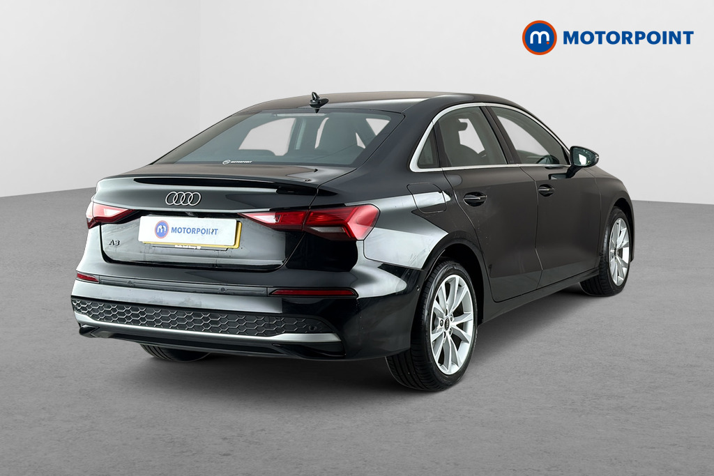 Audi A3 Sport Manual Petrol Saloon - Stock Number (1694631) - Passenger side rear corner