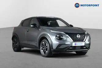 Nissan Juke N-Connecta Automatic Petrol-Electric Hybrid SUV - Stock Number (1678385) - Drivers side front corner