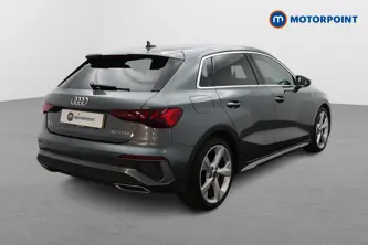 Audi A3 S Line Automatic Petrol Hatchback - Stock Number (1690539) - Drivers side rear corner