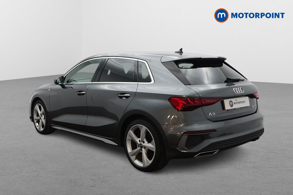 Audi A3 S Line Automatic Petrol Hatchback - Stock Number (1690539) - Passenger side rear corner