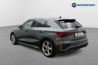 Audi A3 S Line Automatic Petrol Hatchback - Stock Number (1690539) - Passenger side rear corner