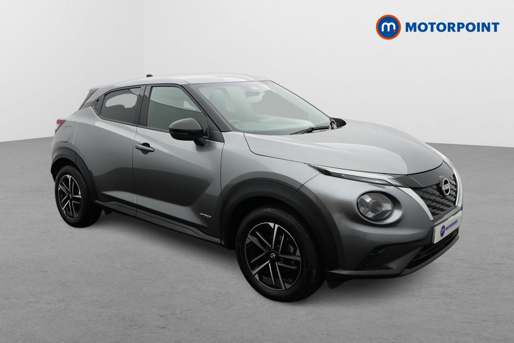 Nissan Juke N-Connecta Automatic Petrol-Electric Hybrid SUV - Stock Number (1691489) - Drivers side front corner