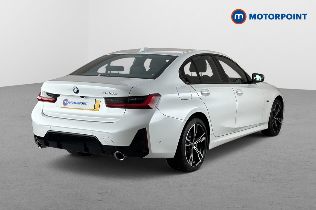 BMW 3 Series M Sport Automatic Petrol Plug-In Hybrid Saloon - Stock Number (1692158) - Passenger side rear corner