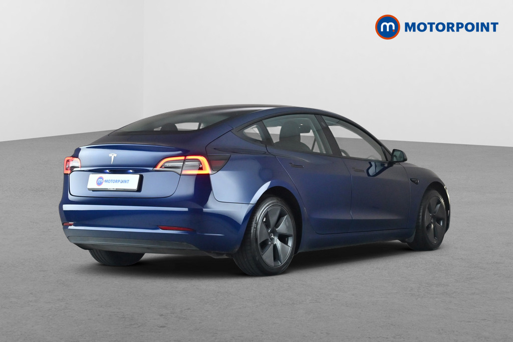 Tesla Model 3 Long Range Automatic Electric Saloon - Stock Number (1692426) - Passenger side rear corner