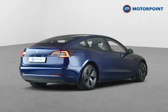 Tesla Model 3 Long Range Automatic Electric Saloon - Stock Number (1692426) - Passenger side rear corner