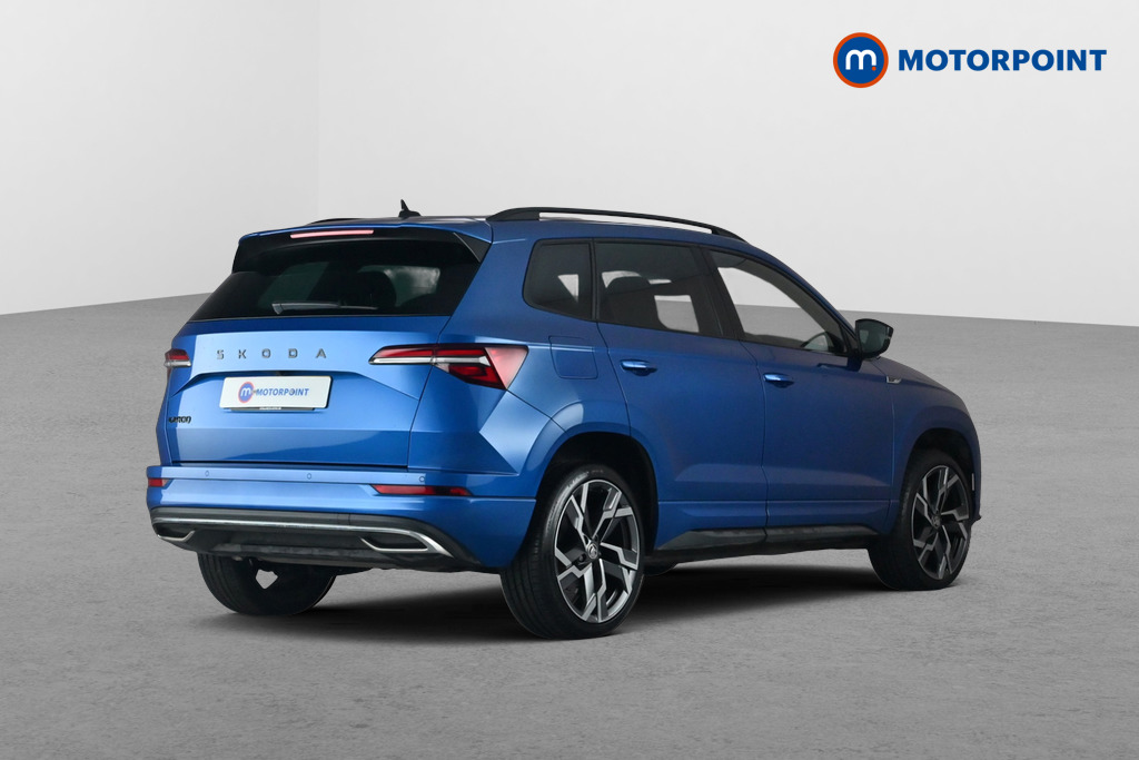 Skoda Karoq Sportline Automatic Petrol SUV - Stock Number (1692563) - Passenger side rear corner