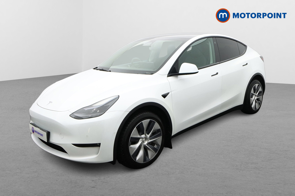 Tesla Model Y Long Range Automatic Electric SUV - Stock Number (1692911) - Passenger side front corner