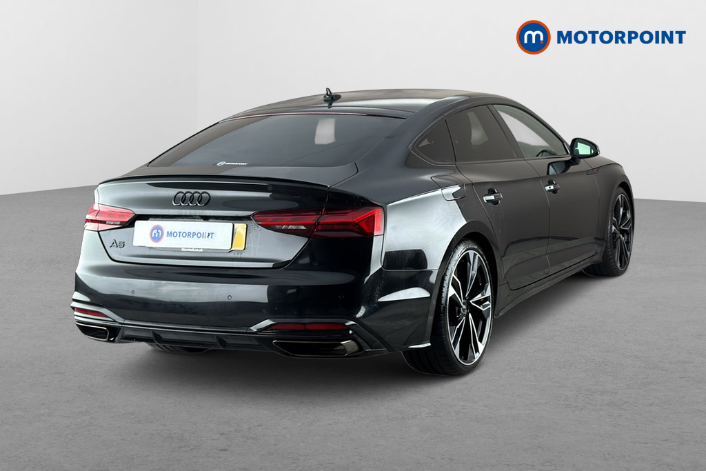 Audi A5 Black Edition Automatic Petrol Hatchback - Stock Number (1694613) - Passenger side rear corner