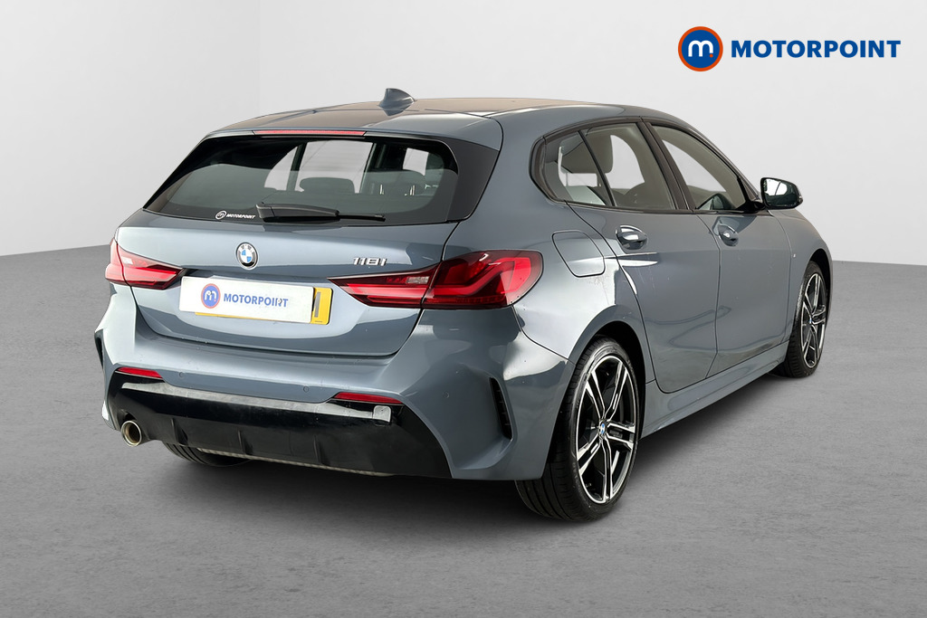 BMW 1 Series M Sport Automatic Petrol Hatchback - Stock Number (1687981) - Passenger side rear corner